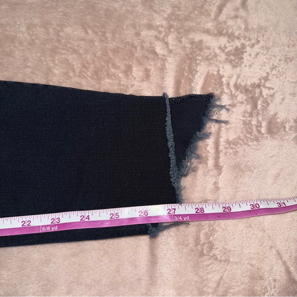 Mother the stunner zip two step fray high rise Jean size 30/L28 - Picture 15 of 16